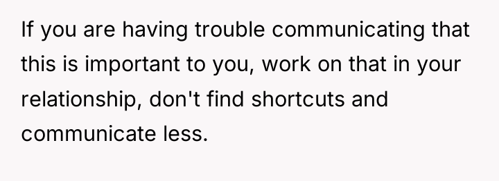 If you are having trouble communicating that this is important...