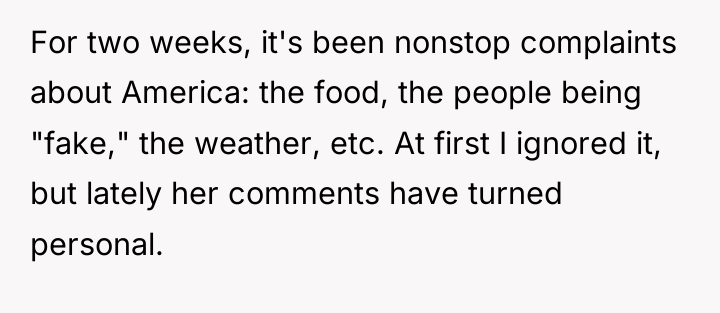 For two weeks, it's been nonstop complaints about America: the...