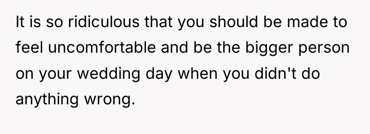 It is so ridiculous that you should be made to...