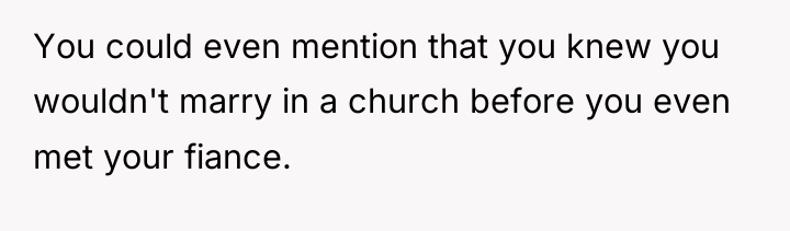 You could even mention that you knew you wouldn't marry...