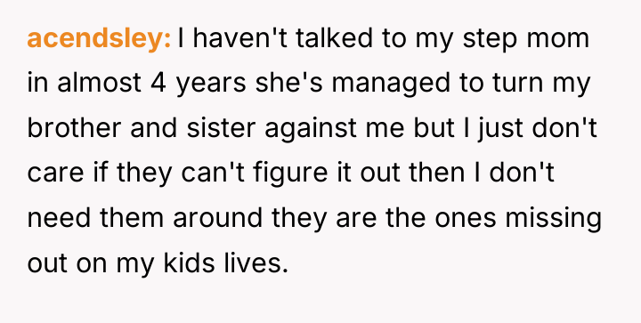 acendsley I haven't talked to my step mom in almost...