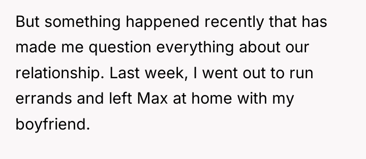 But something happened recently that has made me question everything...