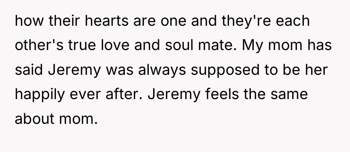 how their hearts are one and they're each other's true...