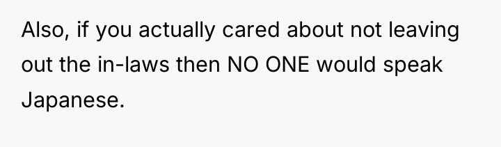 Also, if you actually cared about not leaving out the...