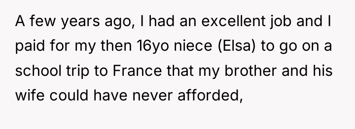 A few years ago, I had an excellent job and...