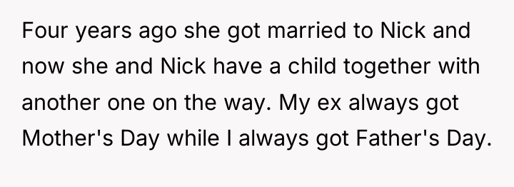 Four years ago she got married to Nick and now...