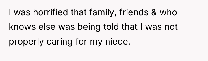 I was horrified that family, friends & who knows else...