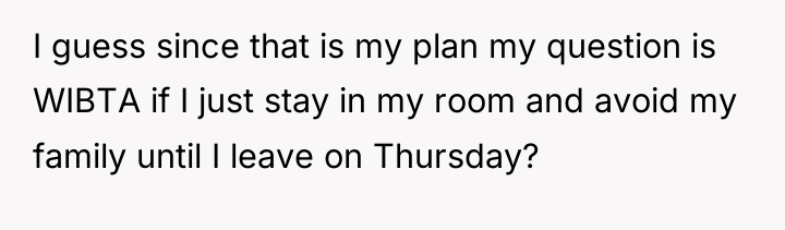 I guess since that is my plan my question is...