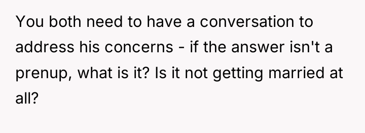 You both need to have a conversation to address his...