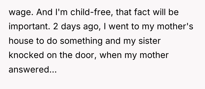 wage. And I'm child-free, that fact will be important. 2...