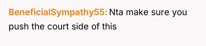 BeneficialSympathy55 Nta make sure you push the court side of...