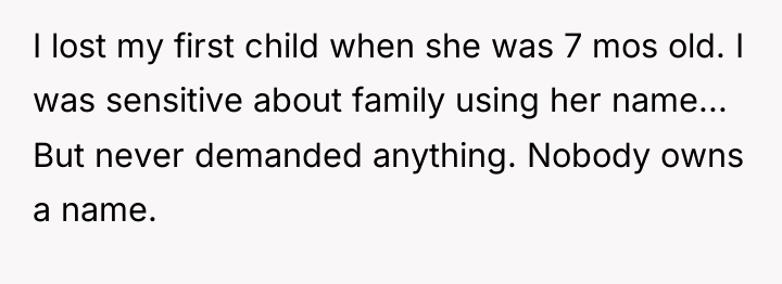 I lost my first child when she was 7 mos...