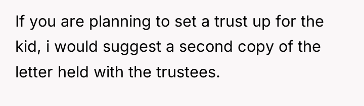 If you are planning to set a trust up for...