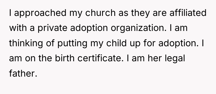 I approached my church as they are affiliated with a...