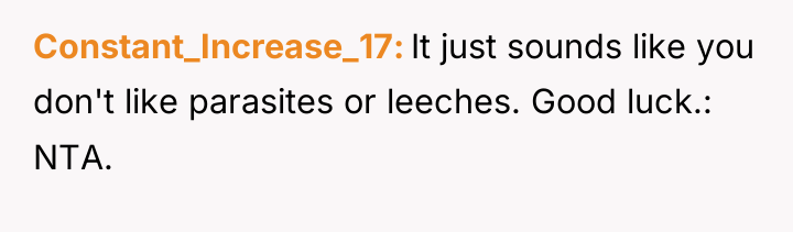 Constant_Increase_17 It just sounds like you don't like parasites or...