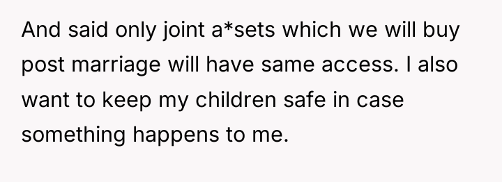 And said only joint a*sets which we will buy post...