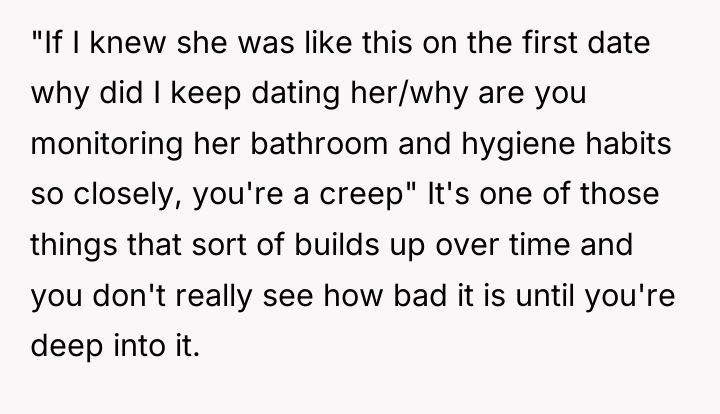 "If I knew she was like this on the first...