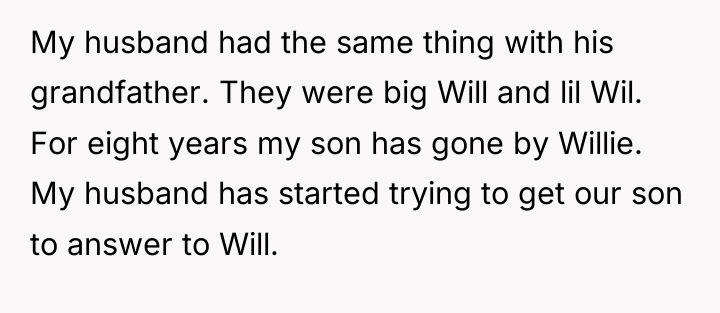 My husband had the same thing with his grandfather. They...
