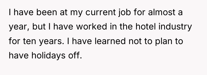 I have been at my current job for almost a...