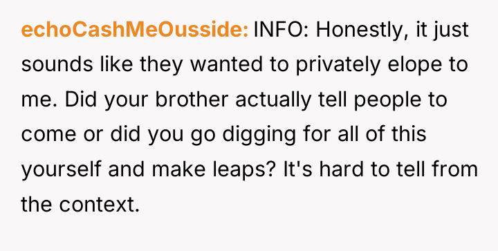 echoCashMeOusside INFO: Honestly, it just sounds like they wanted to...
