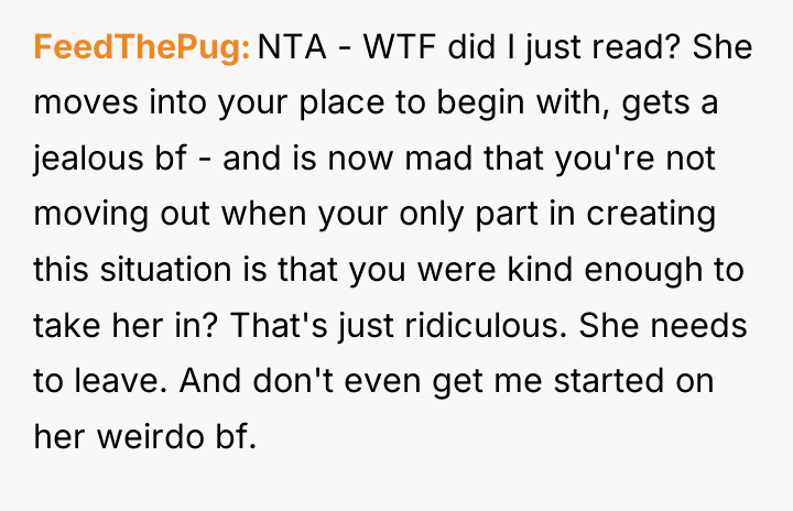 FeedThePug NTA - WTF did I just read? She moves...