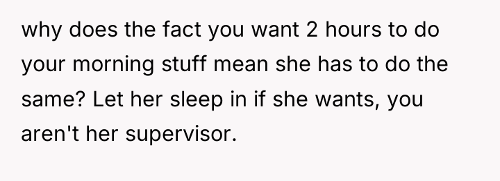 why does the fact you want 2 hours to do...