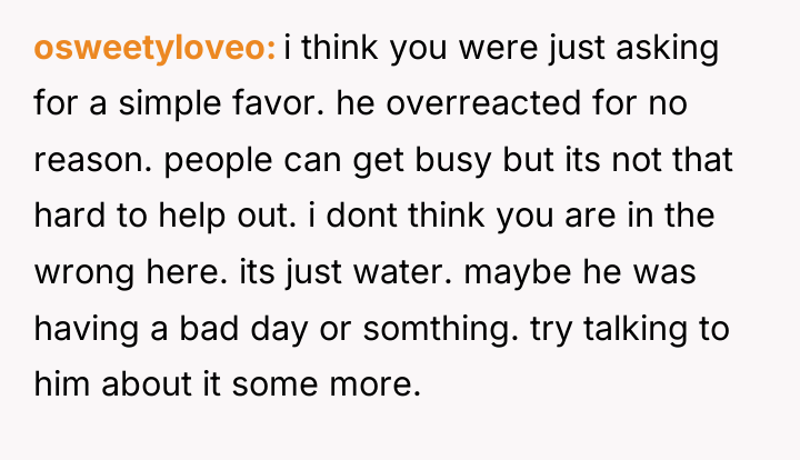 osweetyloveo i think you were just asking for a simple...