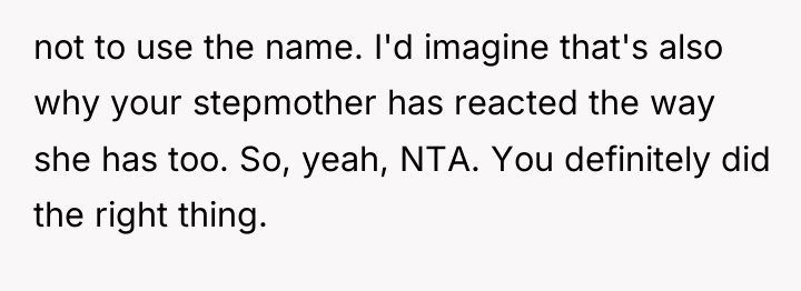 not to use the name. I'd imagine that's also why...