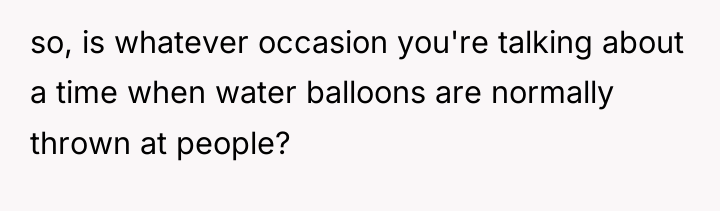so, is whatever occasion you're talking about a time when...