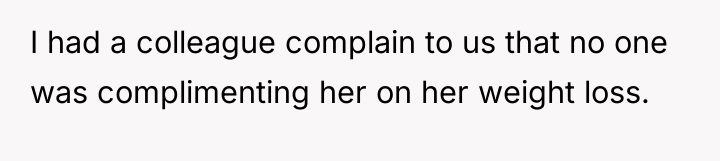 I had a colleague complain to us that no one...