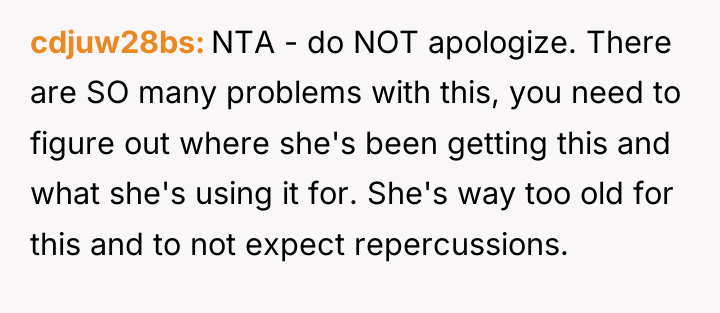 cdjuw28bs NTA - do NOT apologize. There are SO many...