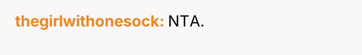 thegirlwithonesock NTA.