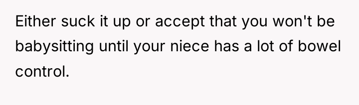 Either suck it up or accept that you won't be...