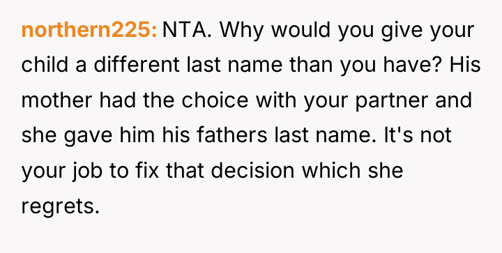 northern225 NTA. Why would you give your child a different...