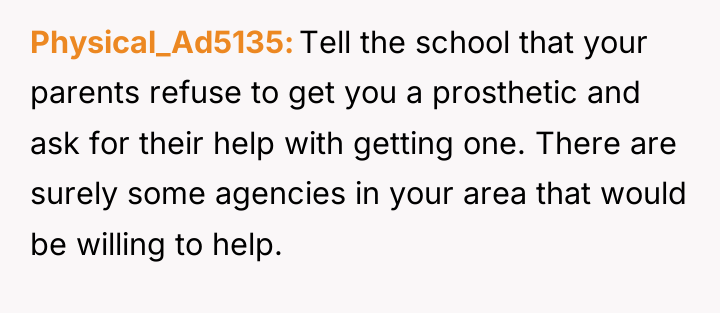 Physical_Ad5135 Tell the school that your parents refuse to get...