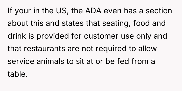 If your in the US, the ADA even has a...