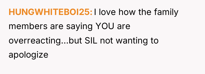 HUNGWHITEBOI25 I love how the family members are saying YOU...