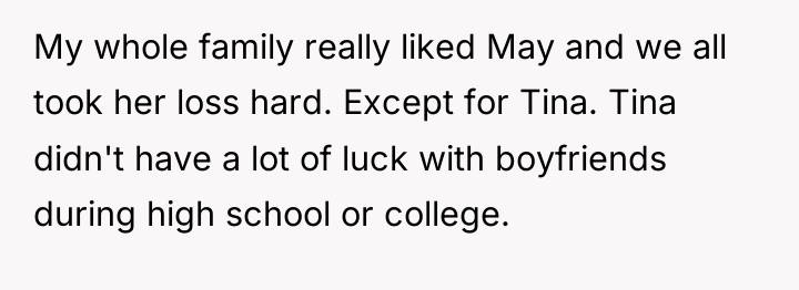 My whole family really liked May and we all took...