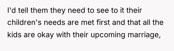 I'd tell them they need to see to it their...