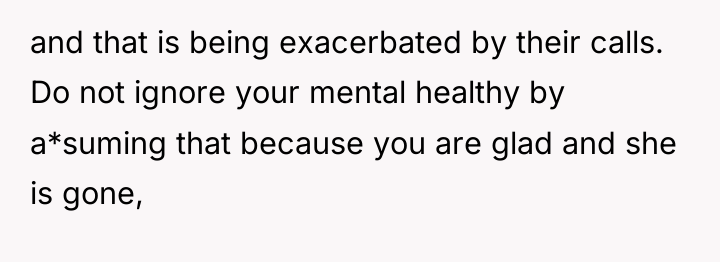 and that is being exacerbated by their calls. Do not...