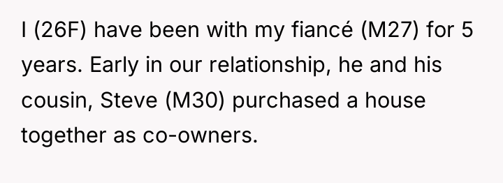 I (26F) have been with my fiancé (M27) for 5...