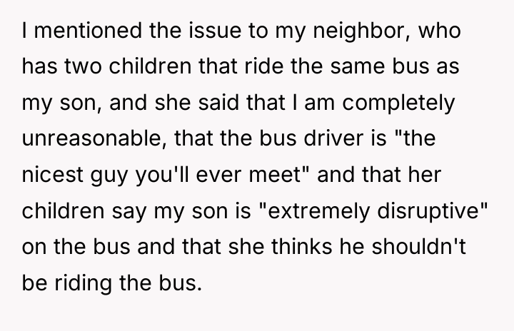 I mentioned the issue to my neighbor, who has two...