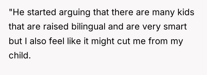 "He started arguing that there are many kids that are...