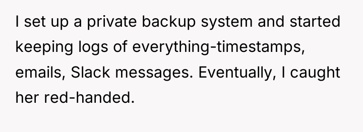 I set up a private backup system and started keeping...