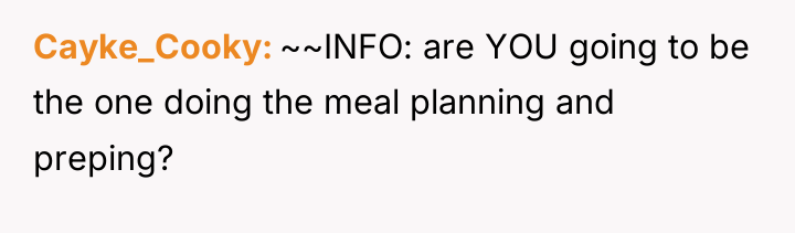 Cayke_Cooky ~~INFO: are YOU going to be the one doing...