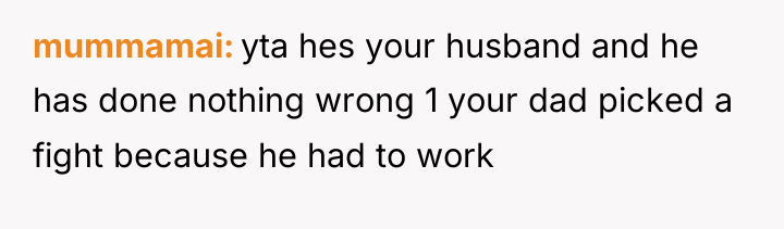 mummamai yta hes your husband and he has done nothing...