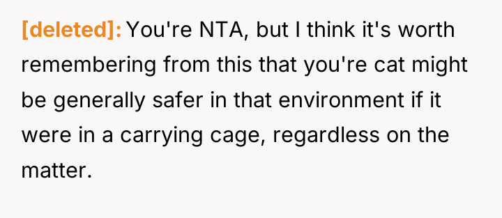 [deleted] You're NTA, but I think it's worth remembering from...