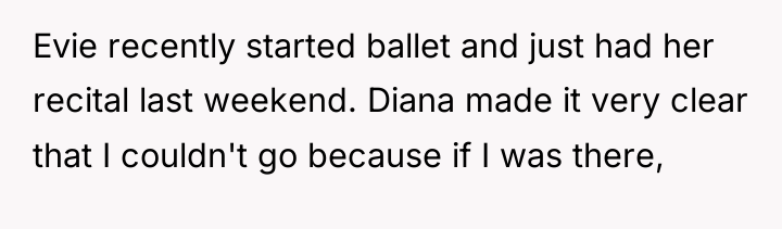 Evie recently started ballet and just had her recital last...