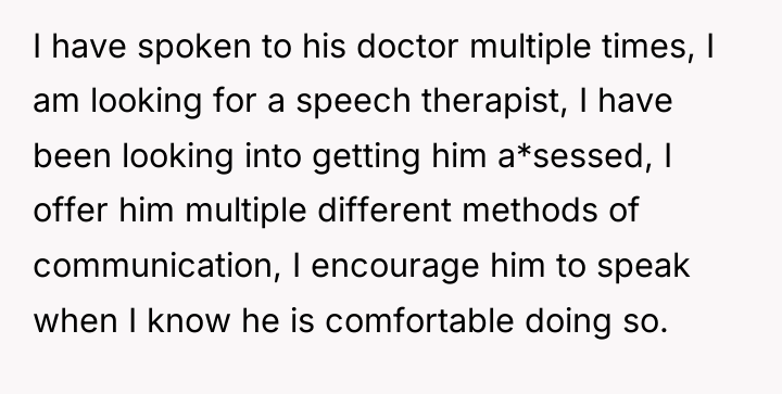 I have spoken to his doctor multiple times, I am...