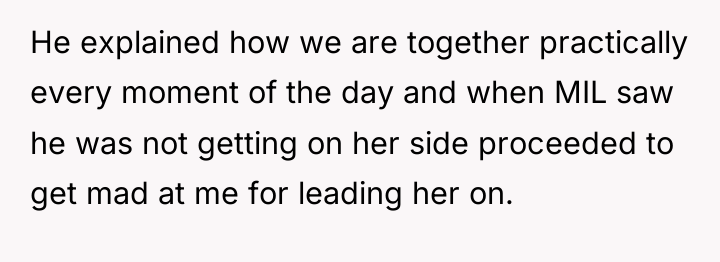 He explained how we are together practically every moment of...